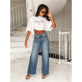 T-shirt "Beverly Hills" - Blanc