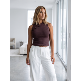 Blouse Yolla - Chocolat