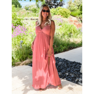 Robe longue Jaden - Bois de rose
