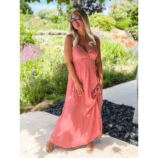 Robe longue Jaden - Bois de rose