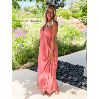 Robe longue Jaden - Bois de rose
