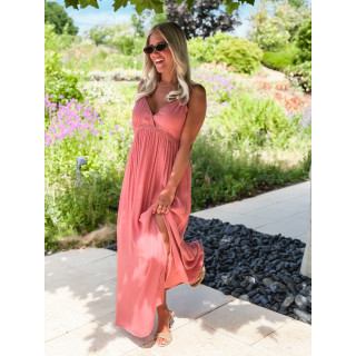Robe longue Jaden - Bois de rose