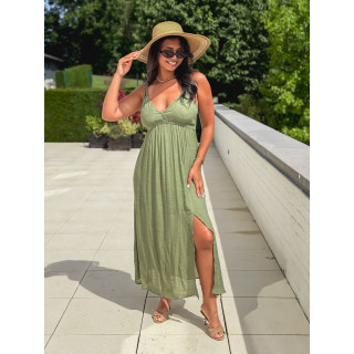 Robe longue Jaden - Kaki
