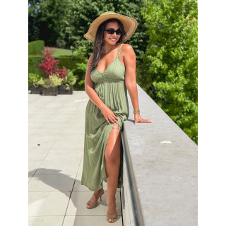 Robe longue Jaden - Kaki