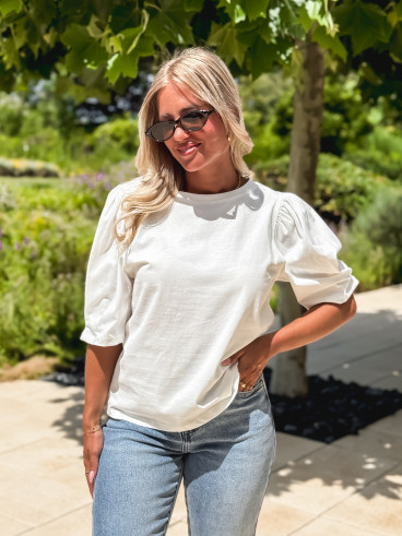 T-shirt Madelea - Blanc