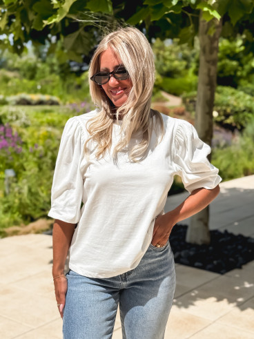 T-shirt Madelea - Blanc