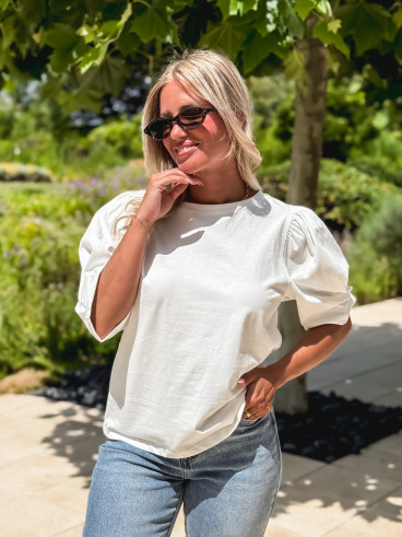 T-shirt Madelea - Blanc