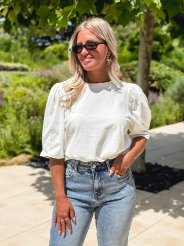 T-shirt Madelea - Blanc