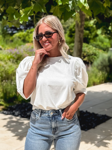 T-shirt Madelea - Blanc