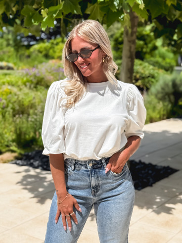 T-shirt Madelea - Blanc