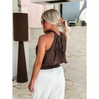 Blouse Galila - Chocolat