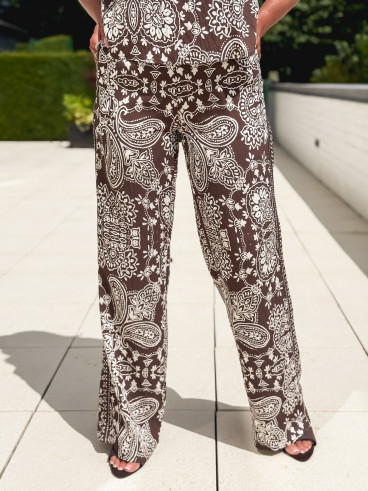 Pantalon Kylie - Chocolat Pantalon Kylie - Chocolat