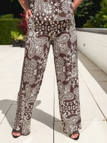 Pantalon Kylie - Chocolat