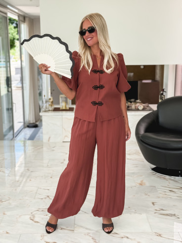 Blouse Nikita - Terracotta