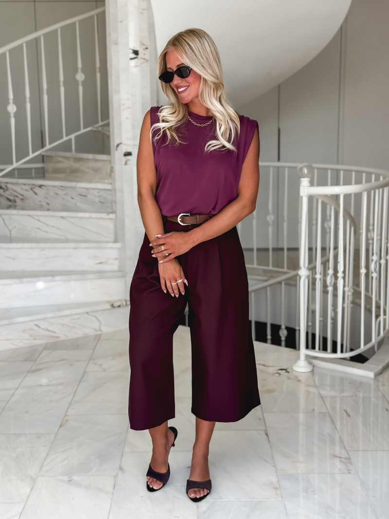 Blouse Irisa - Prune