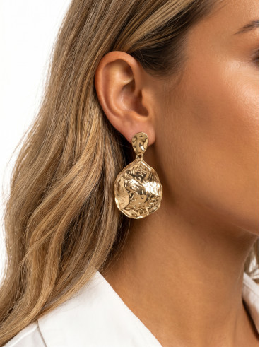 Boucles d'oreilles Mériane - Doré
