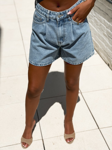 Short en jeans Néliane - Bleu Short en jeans Néliane - Bleu