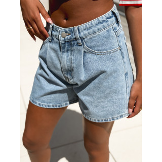Short en jeans Néliane - Bleu