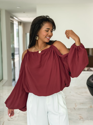 Blouse Gypsie - Terracottta