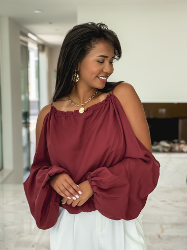 Blouse Gypsie - Terracottta