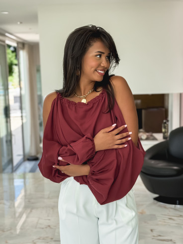 Blouse Gypsie - Terracottta