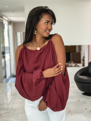 Blouse Gypsie - Terracottta