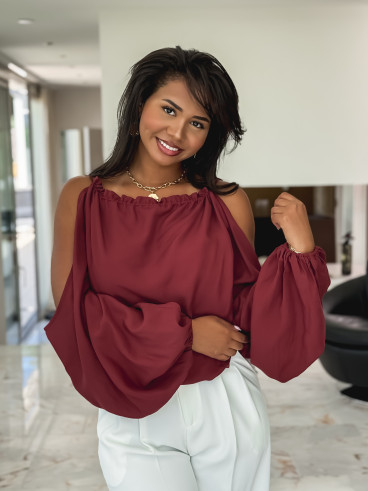 Blouse Gypsie - Terracottta