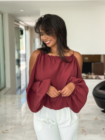 Blouse Gypsie - Terracottta