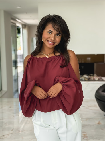 Blouse Gypsie - Terracottta