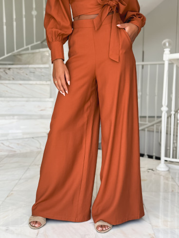 Pantalon Sherley - Terracotta
