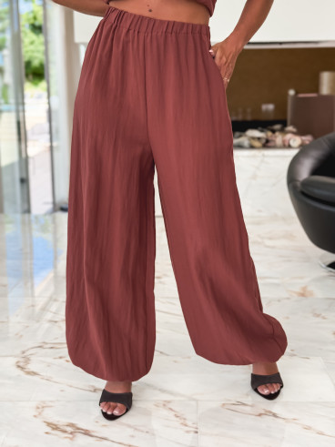 Pantalon Nikita - Terracotta