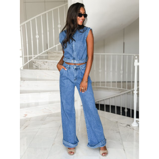 Ensemble en jeans Etna - Bleu