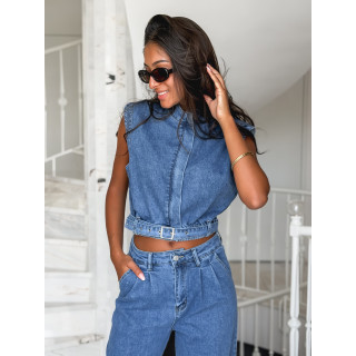 Ensemble en jeans Etna - Bleu