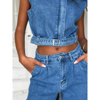 Ensemble en jeans Etna - Bleu