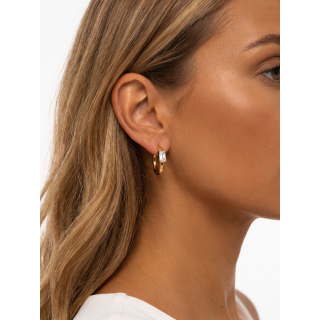 Boucles d'oreilles Walie - Doré