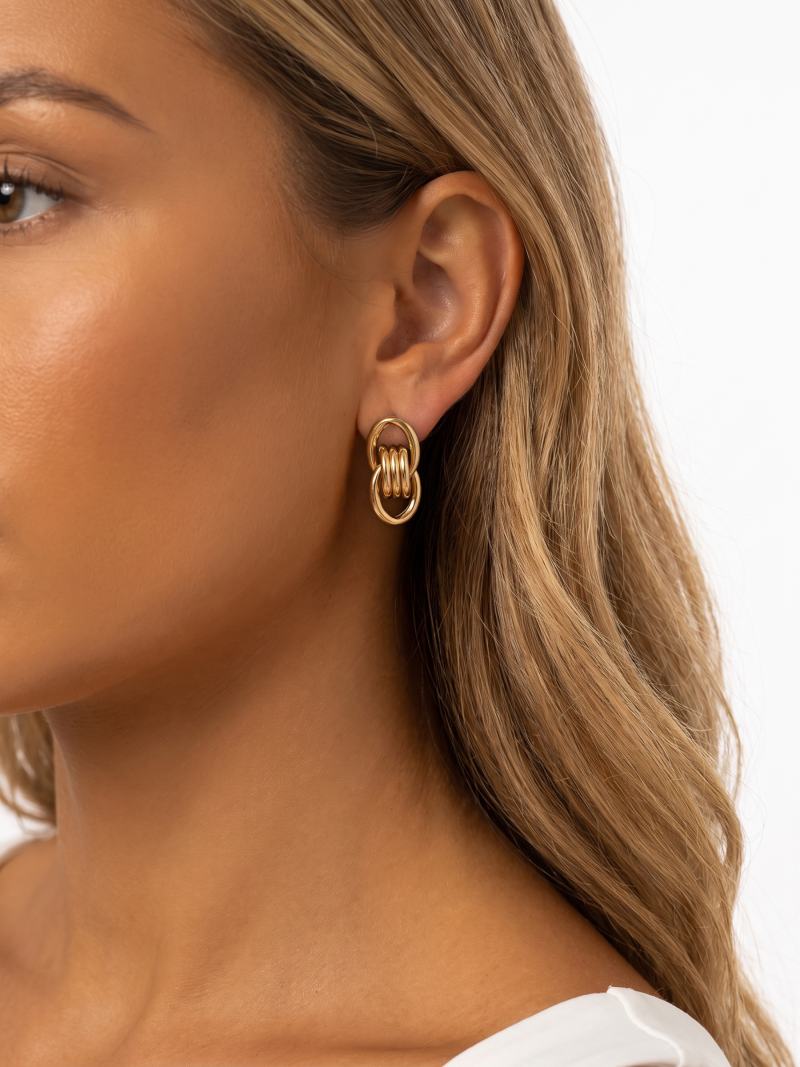 Boucles d'oreilles Darmera - Doré Boucles d'oreilles Darmera - Doré