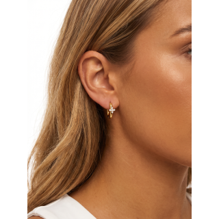 Boucles d'oreilles Lisie - Doré