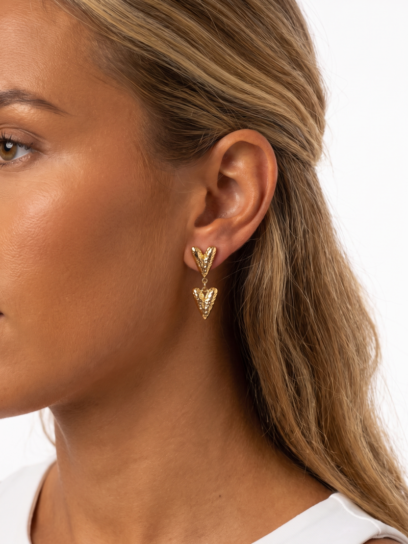 Boucles d'oreilles Vélla - Doré Boucles d'oreilles Vélla - Doré