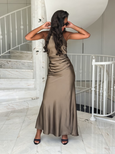Robe longue Maryline - Kaki