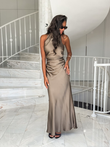 Robe longue Maryline - Kaki