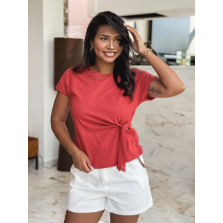 Blouse Haruka - Terracotta