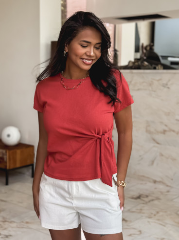 Blouse Haruka - Terracotta Blouse Haruka - Terracotta