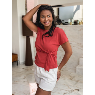 Blouse Haruka - Terracotta