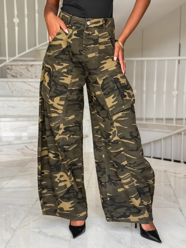 Cargo militaire Novalie - Kaki Cargo militaire Novalie - Kaki