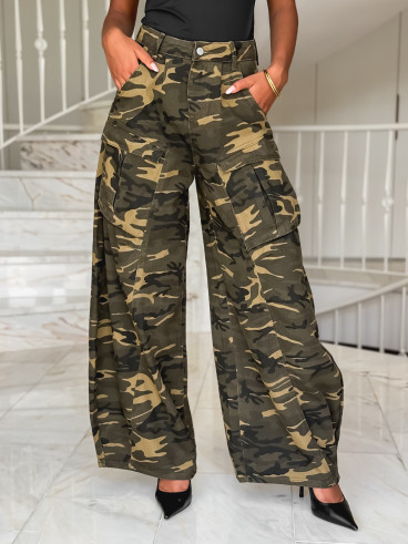 Cargo militaire Novalie - Kaki Cargo militaire Novalie - Kaki
