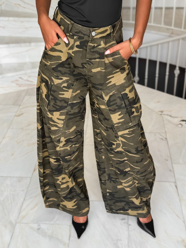 Cargo militaire Novalie - Kaki Cargo militaire Novalie - Kaki