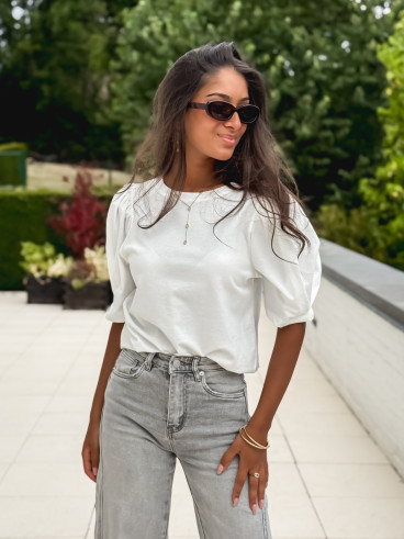 T-shirt Madelea - Blanc