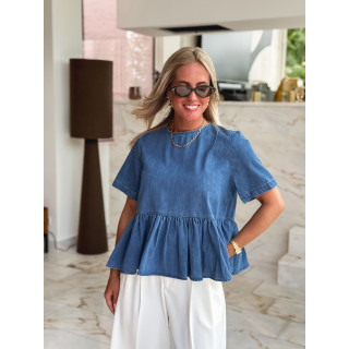 Blouse Bleuette - Bleu
