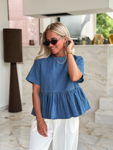 Blouse Bleuette - Bleu Blouse Bleuette - Bleu