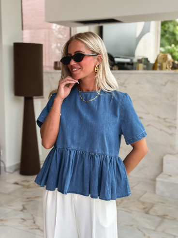 Blouse Bleuette - Bleu Blouse Bleuette - Bleu